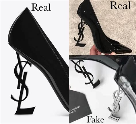 how to spot fake ysl shoes|are ysl shoes real.